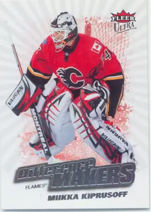 2008-09 FLEER ULTRA - MIIKKA KIPRUSOFF #DM9 DIFFERENCE MAKERS