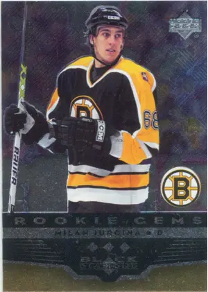 2005-06 BLACK DIAMOND - MILAN JURCINA #216 ROOKIE GEMS TRIPLE DIAMOND