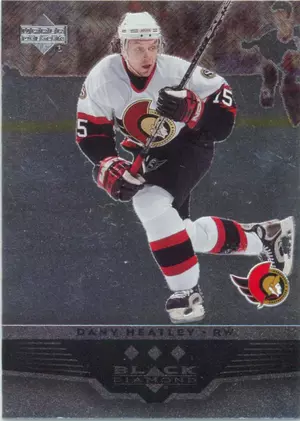 2005-06 BLACK DIAMOND - DANY HEATLEY #127 TRIPLE DIAMOND