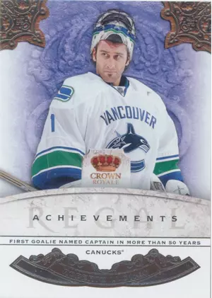 2010-11 CROWN ROYALE - ROBERTO LUONGO #20 ACHIEVEMENTS 148/499