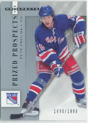 2005-06 HOT PROSPECTS - PETR PRUCHA #152 PRIZED PROSPECTS 1690/1999