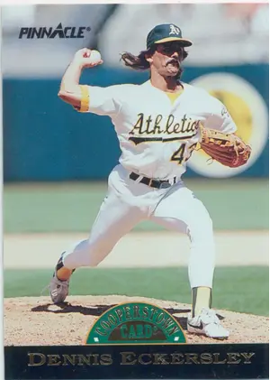 1993 Pinnacle - Dennis Eckersley #6 Cooperstown Card Box Set
