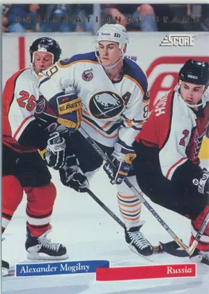 1993-94 SCORE (CDN) - ALEXANDER MOGILNY #8 INTERNATIONAL STARS