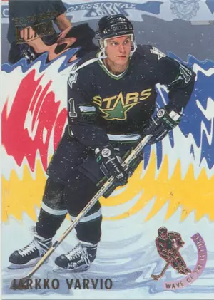 1993-94 ULTRA - JARKKO VARVIO #19 WAVE OF THE FUTURE