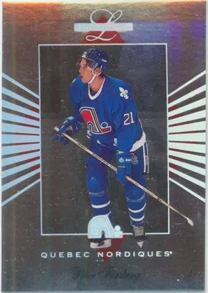 1994-95 LEAF - PETER FORSBERG #28 LEAF LIMITED INSERTS