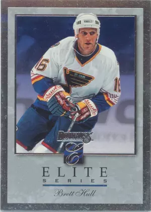 1996-97 DONRUSS - BRETT HULL #4 ELITE INSERTS 8243/10000