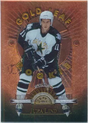 1997-98 LEAF - JUHA LIND #160 FRACTAL MATRIX