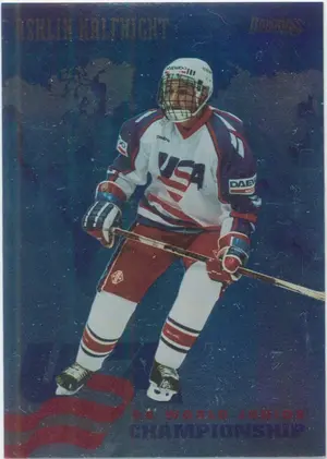 1993-94 DONRUSS - ASHLIN HALFNIGHT #8 TEAM USA