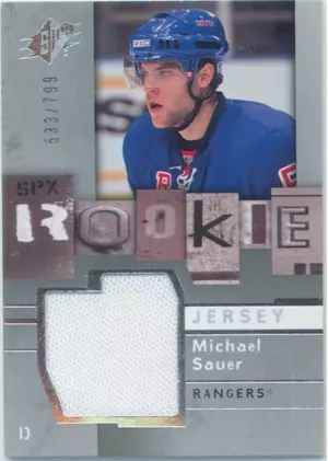 2009-10 SPX - MICHAEL SAUER #137 ROOKIE 533/799