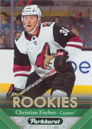 2017-18 PARKHURST - CHRISTIAN FISCHER #257 ROOKIE