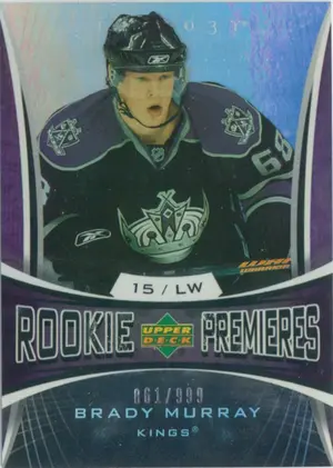 2007-08 TRILOGY - BRADY MURRAY #151 ROOKIE 861/999