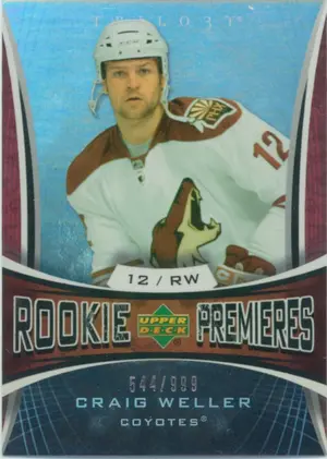 2007-08 TRILOGY - CRAIG WELLER #171 ROOKIE 544/999