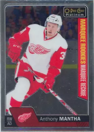 2016-17 O-PEE-CHEE PLATINUM - ANTHONY MANTHA #185 MARQUEE ROOKIE