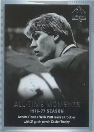 2015-16 SP AUTHENTIC - WILLI PLETT #134 ALL-TIME MOMENTS