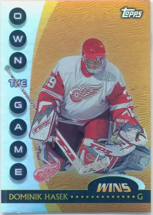 2002-03 TOPPS - DOMINIK HASEK #OTG16 OWN THE GAME