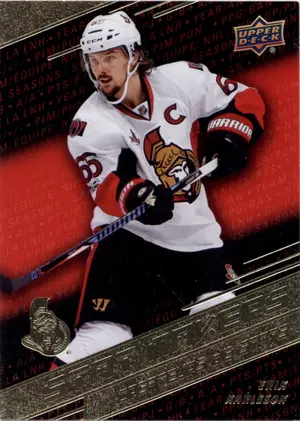 2017-18 TIM HORTONS - ERIK KARLSSON #SM-7 STAT MAKERS