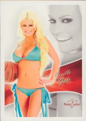2013 Benchwarmer BubbleGum - Cecille Gahr #22