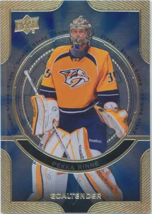 2013-14 UPPER DECK - PEKKA RINNE #G6 SHINING STARS