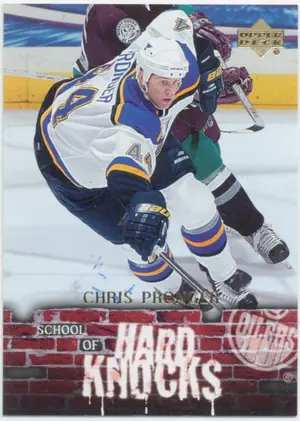 2005-06 UPPER DECK - CHRIS PRONGER #HK2 SCHOOL OF HARD KNOCKS