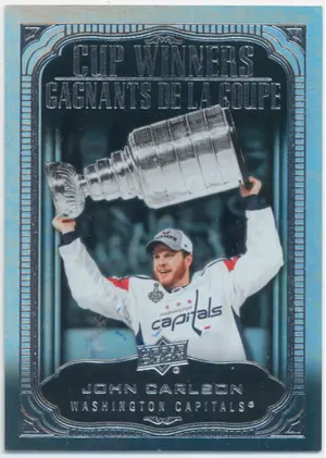 2020-21 TIM HORTONS - JOHN CARLSON #CW-6 CUP WINNERS