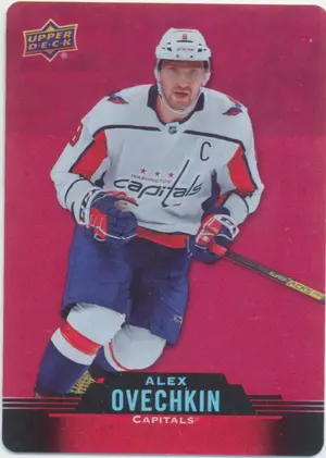 2020-21 TIM HORTONS - ALEX OVECHKIN #DC-4 RED DIE CUTS