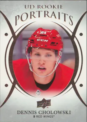 2018-19 UPPER DECK - DENNIS CHOLOWSKI #P-55 UD PORTRAITS