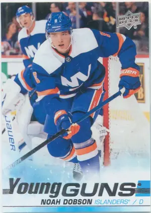 2019-20 UPPER DECK - NOAH DOBSON #481 YOUNG GUNS