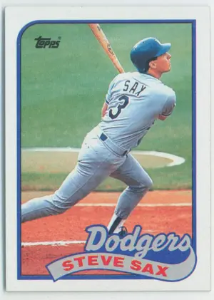 1989 Topps - Steve Sax #40