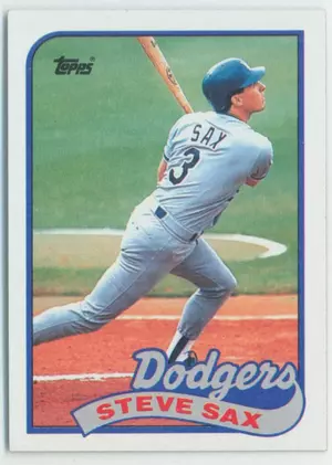 1989 Topps - Steve Sax #40