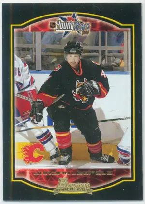 2002-03 BOWMAN YOUNGSTARS - JORDAN LEOPOLD #117 ROOKIE