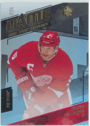 2015-16 SPX - NICKLAS LIDSTROM #98 NAME ON THE FRONT