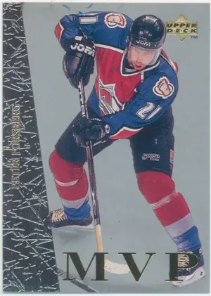 1996-97 COLLECTOR'S CHOICE - PETER FORSBERG #UD3 MVP