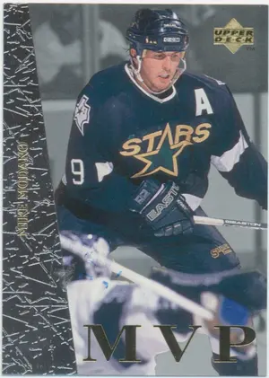 1996-97 COLLECTOR'S CHOICE - MIKE MODANO #UD17 MVP