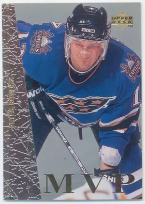 1996-97 COLLECTOR'S CHOICE - PETER BONDRA #UD23 MVP