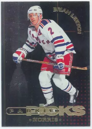 1995-96 PARKHURST INTERNATIONAL - BRIAN LEETCH #PP-21 PARKIE'S TROPHY PICKS /1000