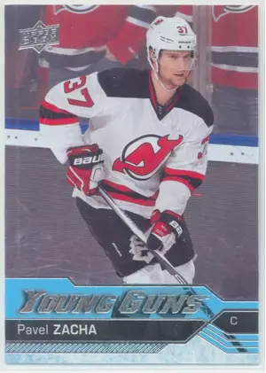 2016-17 UPPER DECK - PAVEL ZACHA #248 YOUNG GUNS