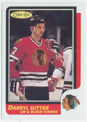 1986-87 O-PEE-CHEE - DARRYL SUTTER #49