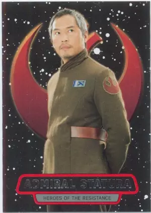 2016 Star Wars The Force Awakens - Admiral Statura Heroes of the Resistance #11
