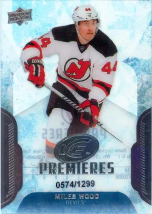 2016-17 ICE - MILES WOOD #105 PREMIERES 574/1299