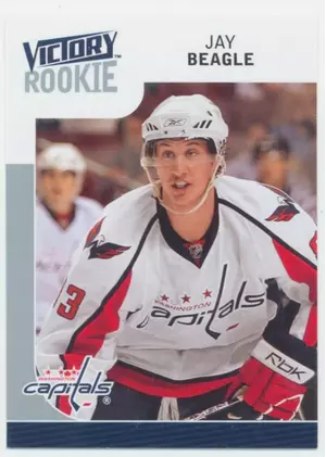 2009-10 VICTORY - JAY BEAGLE #228 ROOKIE