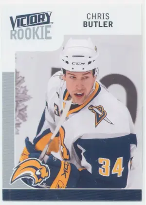 2009-10 VICTORY - CHRIS BUTLER #304 ROOKIE