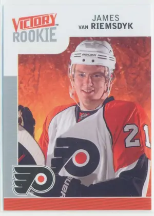 2009-10 VICTORY - JAMES VAN RIEMSDYK #322 ROOKIE