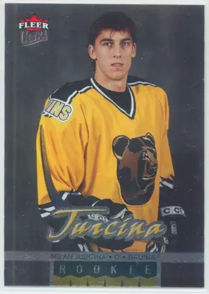 2005-06 FLEER ULTRA - MILAN JURCINA #206 ROOKIE