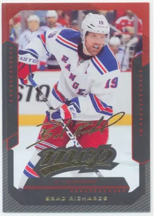 2012-13 UPPER DECK - BRAD RICHARDS #30 MVP