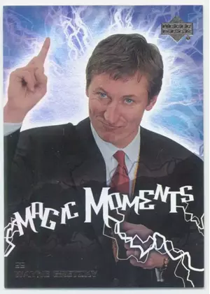 2003-04 UPPER DECK - WAYNE GRETZKY #MM-8 MAGIC MOMENTS