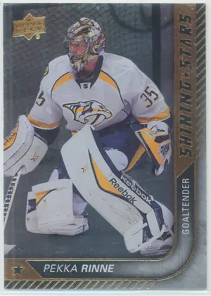 2015-16 UPPER DECK - PEKKA RINNE #SS-18 SHINING STARS