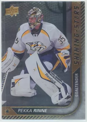 2015-16 UPPER DECK - PEKKA RINNE #SS-18 SHINING STARS