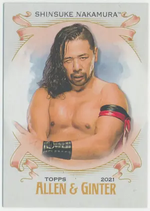 2021 Topps Heritage WWE - Shinsuke Nakamura #AG-21 Allen & Ginter