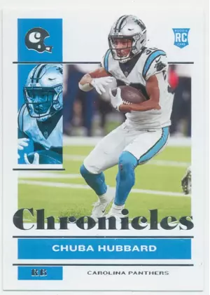 2021 Chronicles - Chuba Hubbard #15 RC