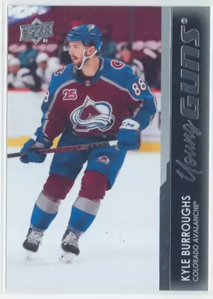 2021-22 UPPER DECK - KYLE BURROUGHS #206 YOUNG GUNS